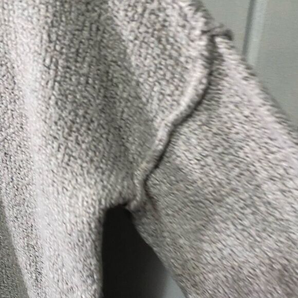 Olivia Sky teddy sweater tunic top, long roll up sleeve XL - Picture 2 of 12